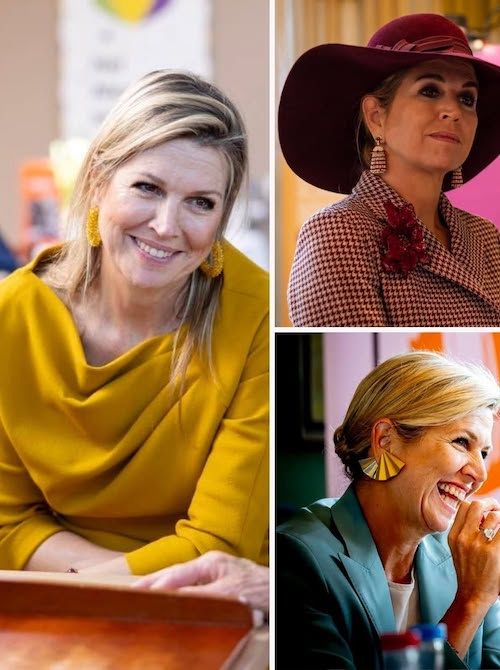 گوشواره‌های ملکه ماکسیما