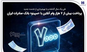 پرداخت بیش از 7 هزار وام آنلاین با «سپینو» بانک صادرات ایران