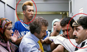 عکس متفاوت از 2 بازیگر سرشناس سریال پایتخت در کنار بهاره رهنما ! / چقدر تغییر کردند !