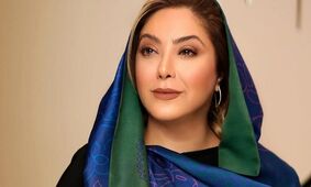 عکس خیره کننده از آرایش چشمگیر مریم خانم سلطانی / حسرت بخورید !