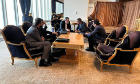 دیدار وزیر امور خارجه کشورمان و مدیرکل آژانس بین‌المللی انرژی اتمی در نیویورک