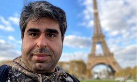 امیر نوری و استایل خنده‌دارش با مانتو! / واقعاً چه فکری کرده بود؟