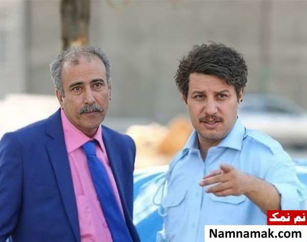 سیامک صفری و جواد عزتی در فیلم آینه بغل