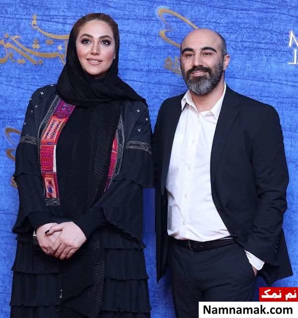 محسن تنابنده و همسرش روشنک گلپا