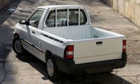 پراید وانت فول آپشن سایپا/ معرفی شاهکار جدید با سنسور نور