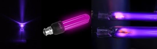 منابع نور فرابنفش