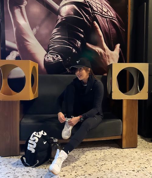 مریم معصومی با این استایل خفن باشگاه می‌رود!