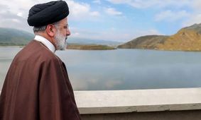 آخرین عکس از رییس جمهور شهید قبل از پرواز آسمانی  + عکس