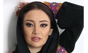 پوشش جنجالی بهاره افشاری در خیابان + عکس خانم بازیگر روی موتور