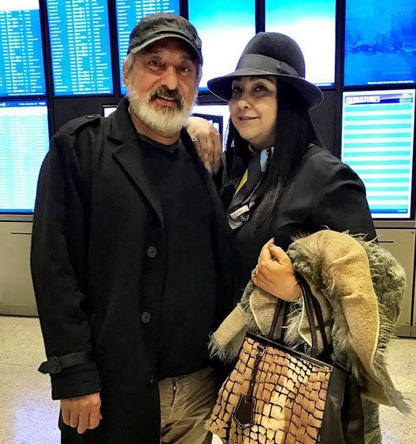 بیوگرافی ابی و همسرش مهشید برومند