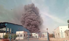 انتشار فیلم جدید انفجار بندر شهید رجایی از دوربین‌های شرکت ترخیص