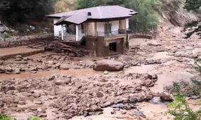 خسارت غافلگیرکننده سیل در مازندران