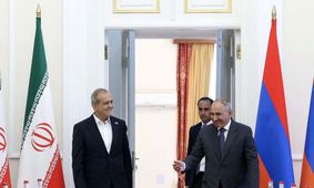 پزشکیان: نگرانی‌ها از حضور نیروهای ثالث در نزدیکی مرزهای ایران و ارمنستان باید برطرف شود