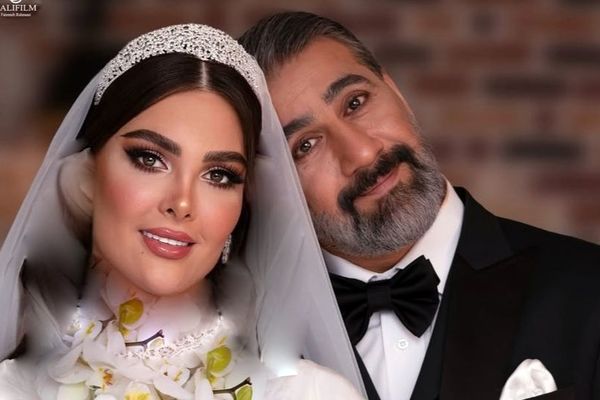 عکس‌های باورنکردنی از عروسی عاشقانه محمد نادری و الناز؛ شاه داماد 47 ساله همه را شگفت‌زده کرد!