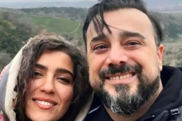استایل متفاوت «مونا کرمی» در کنار همسرش و جمعی از هنرمندان!