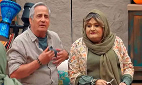 اکبر عبدی جنجالی تازه آفرید؛ گریم و لباس زنانه این بار شما را شوکه می‌کند!