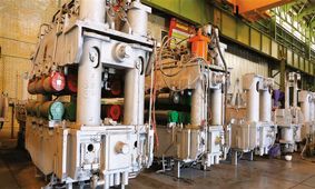 صرفه‌جویی 45 میلیارد تومانی در فولاد مبارکه از طریق بازسازی محفظه‌های آب‌گرد غلتک‌های ریخته‌گری
