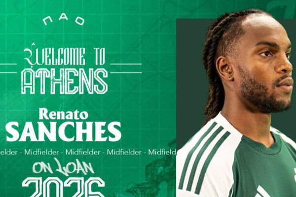 رناتو سانچز رسماً به پاناتینایکوس یونان پیوست