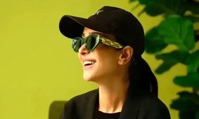 الناز حبیبی مدل عینک شد/ تیپی خاص و متفاوت! +عکس