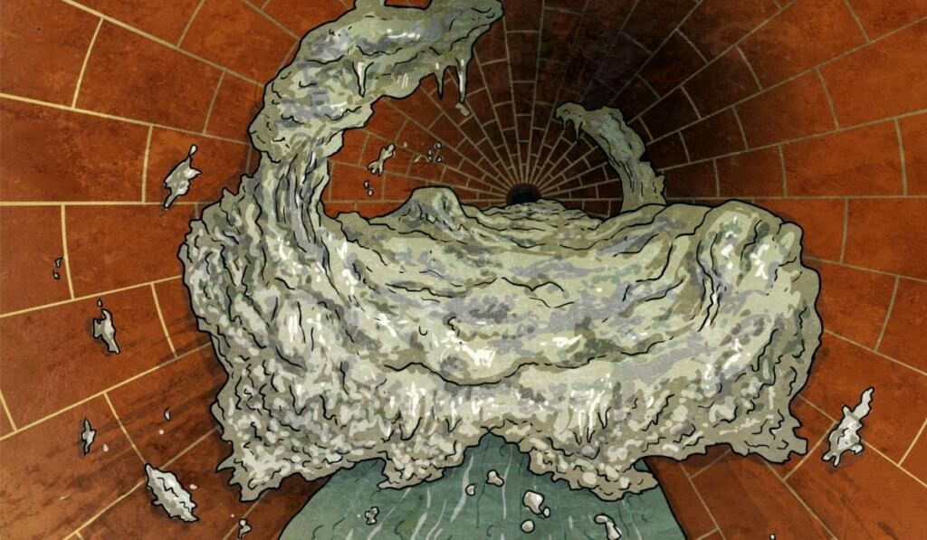 کوه چربی در فاضلاب