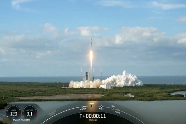 موشک «فالکون ۹» یک رکورد جدید را ثبت کرد