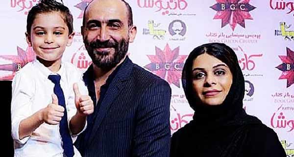هادی حجازی فر و همسرش الهام محمودی و پسرش هامون ، همسر هادی حجازی فر کیست؟