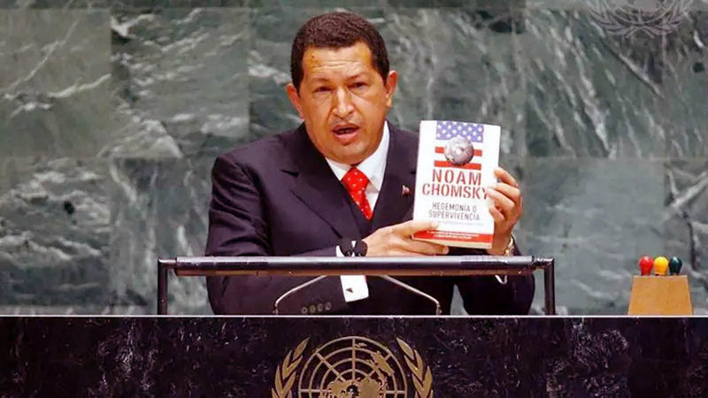 هوگو چاوز، رئیس‌جمهور وقت ونزوئلا، به یادماندنی‌ترین بخش مجمع عمومی سال ۲۰۰۶ بود.