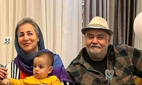 زوج افسانه‌ای سینمای ایران باز هم سوژه شدند: اکبر عبدی و همسرش در نمایی عاشقانه و دیدنی!