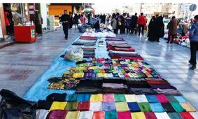 دست فروشی⁩ در تهران ⁧ لاکچری⁩ شد / دستفروشی در پایتخت تغییر چهره داد