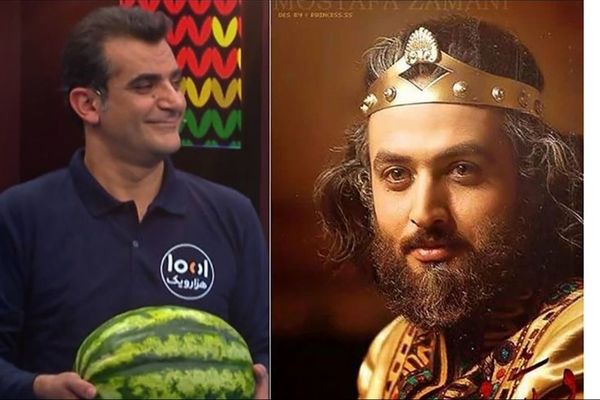 ورود یوزارسیف به برنامه 1001 و جذابیت شاه حسینی که جناب‌خان را مات کرد! + ویدئو