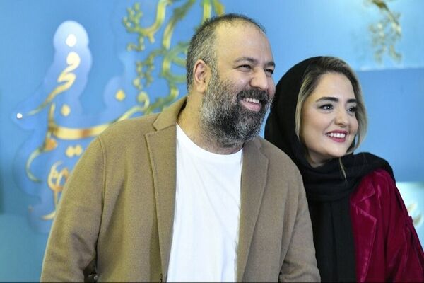 نرگس محمدی و کیک تولد حیرت‌انگیز برای شگفت‌زده کردن همسرش!