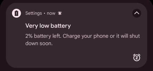 خاموش شدن ناگهانی گوشی اندروید ۱۴