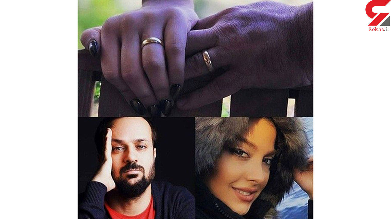 عکس لو رفته از همسر احمد مهران فر قبل از پوشیدن لباس عروس