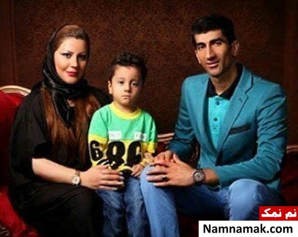 علیرضا بیرانوند و همسرش