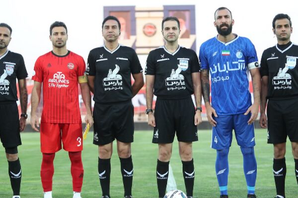 پیام حیدری داور بازی سپاهان - پرسپولیس شد