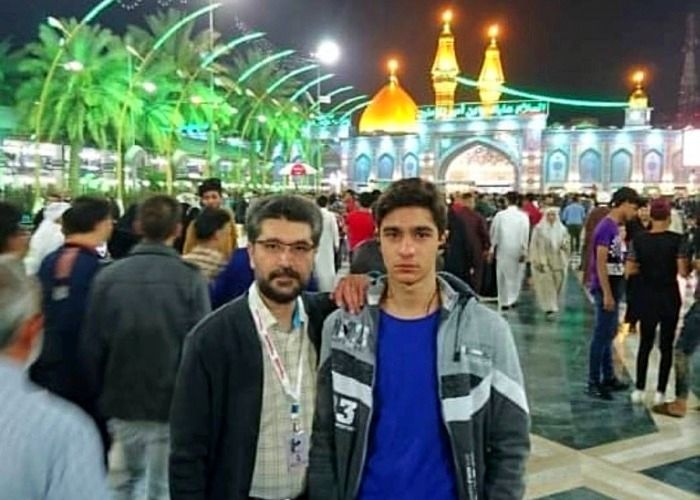 امیرحسین مدرس در کربلا