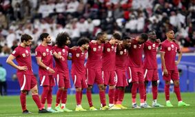 فیلم منفور خوشحالی عبدالکریم حسن در بازی قطر بر ایران / دل مردم خون شد!